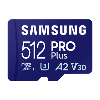 Samsung PRO Plus microSDXC 512GB & SD adapter - Minneskort, bild 5
