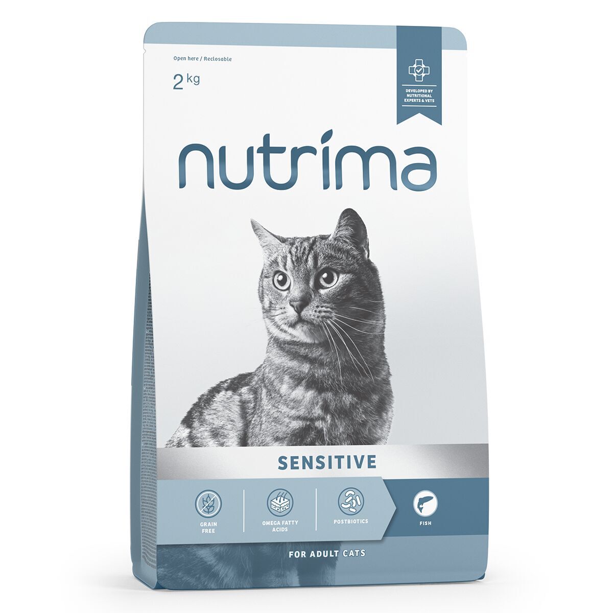 Nutrima Cat Adult Sensitive Fish Torrfoder till Katt 2kg