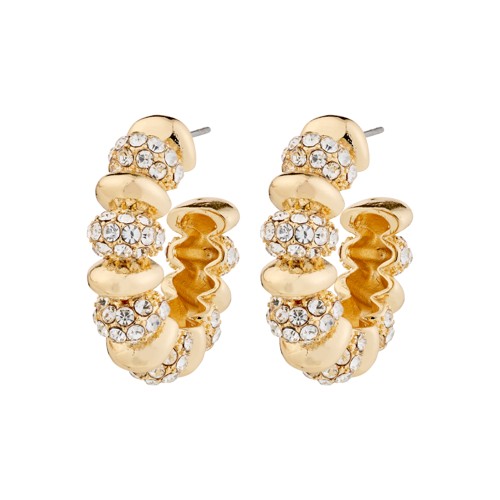 PILGRIM - DELPHINE Earrings - Gold - 30 mm
