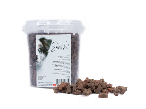 Snack'it - Semi-Moist Mini Bones w/ Horse 500g - (01-774), bild 2