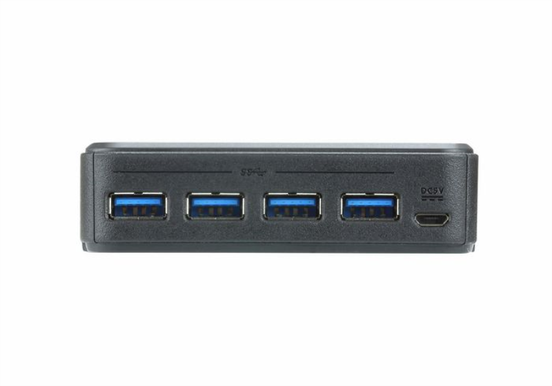 Aten US3324 2x4 USB 3.2 Gen1 perifer delningsbrytare, svart