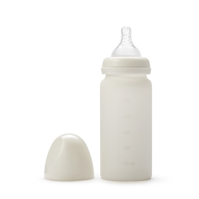 Elodie Details nappflaska glas, vanilla white