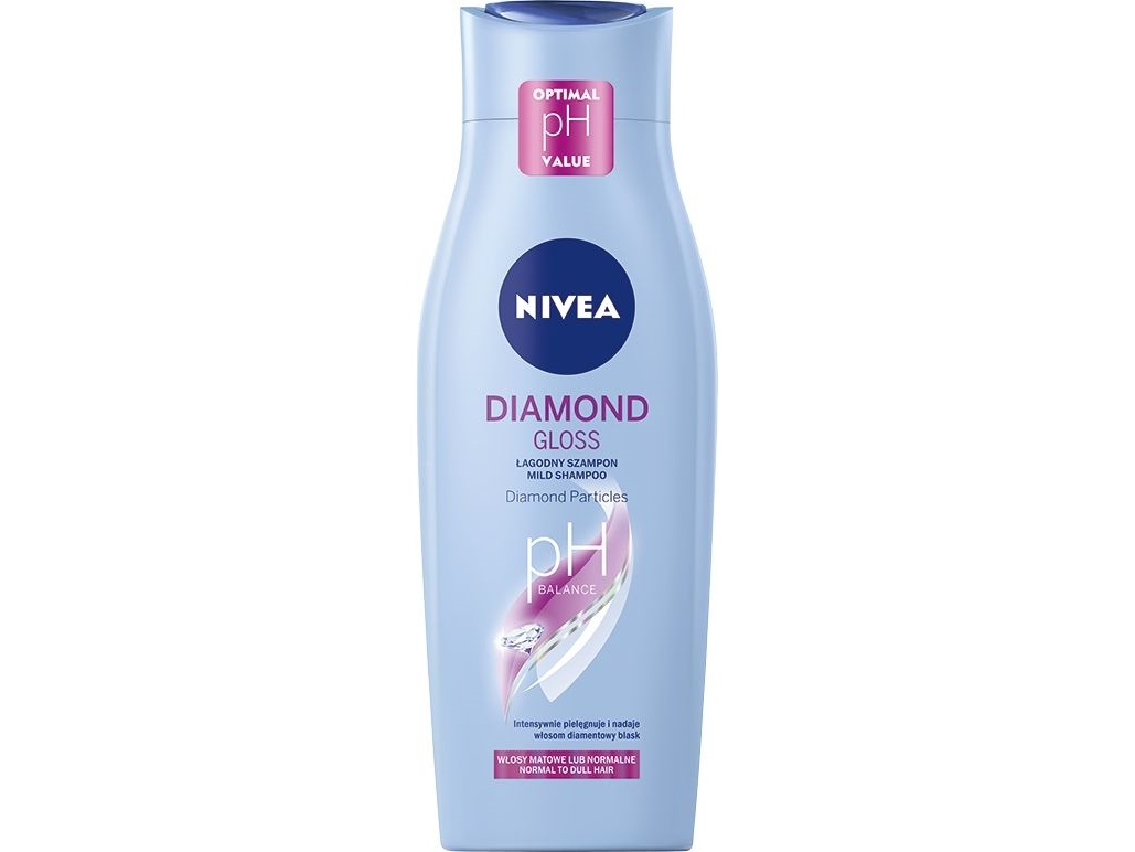 Nivea Diamond Gloss Gentle Shampoo For Dull Hair 400ml