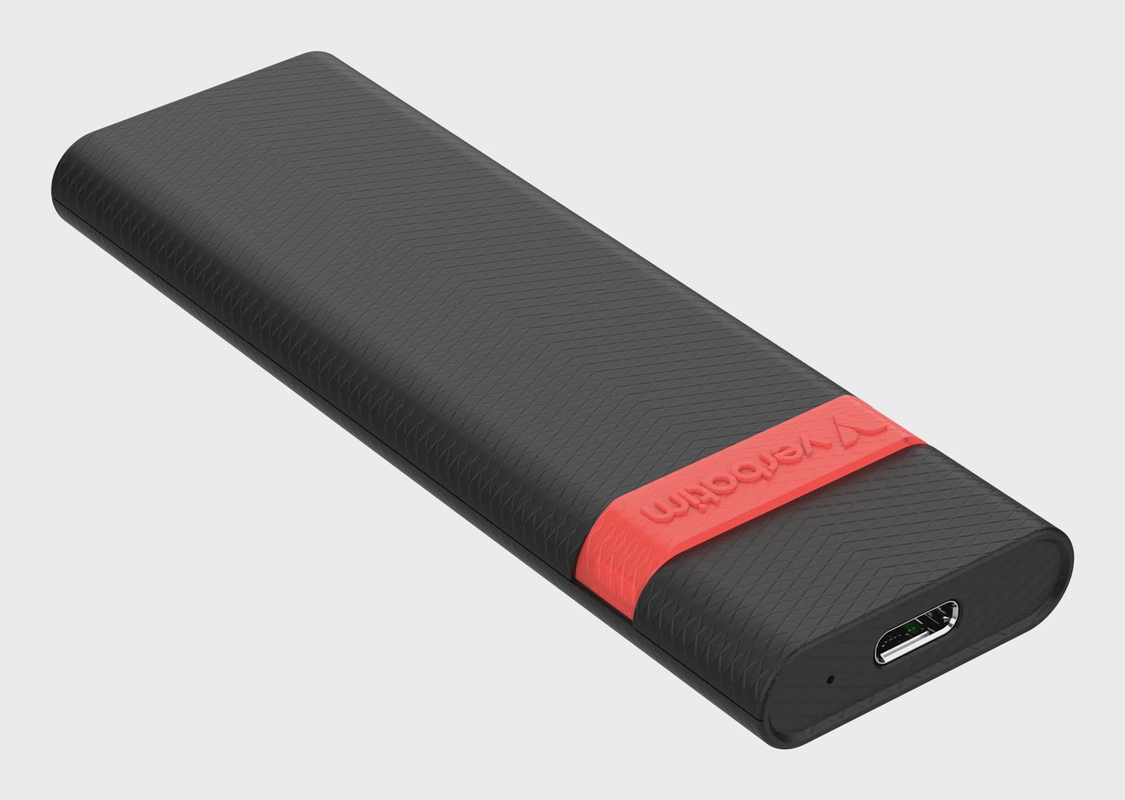 Externt kabinett Verbatim Store ‘n’ Go SSD Enclosuire Kit, USB-C till M.2 NVMe PCIe SSD, USB 3.2 Gen 2 10Gbps