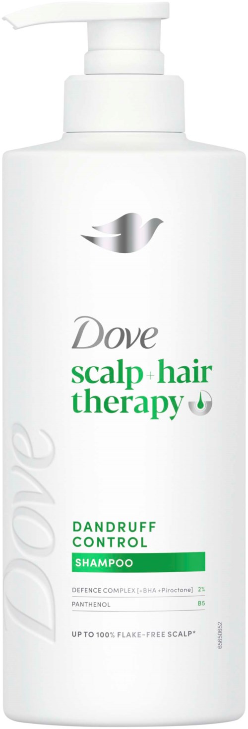 Dove Scalp + Hair Therapy mjällschampo Dandruff Control 400 ml, bild 2