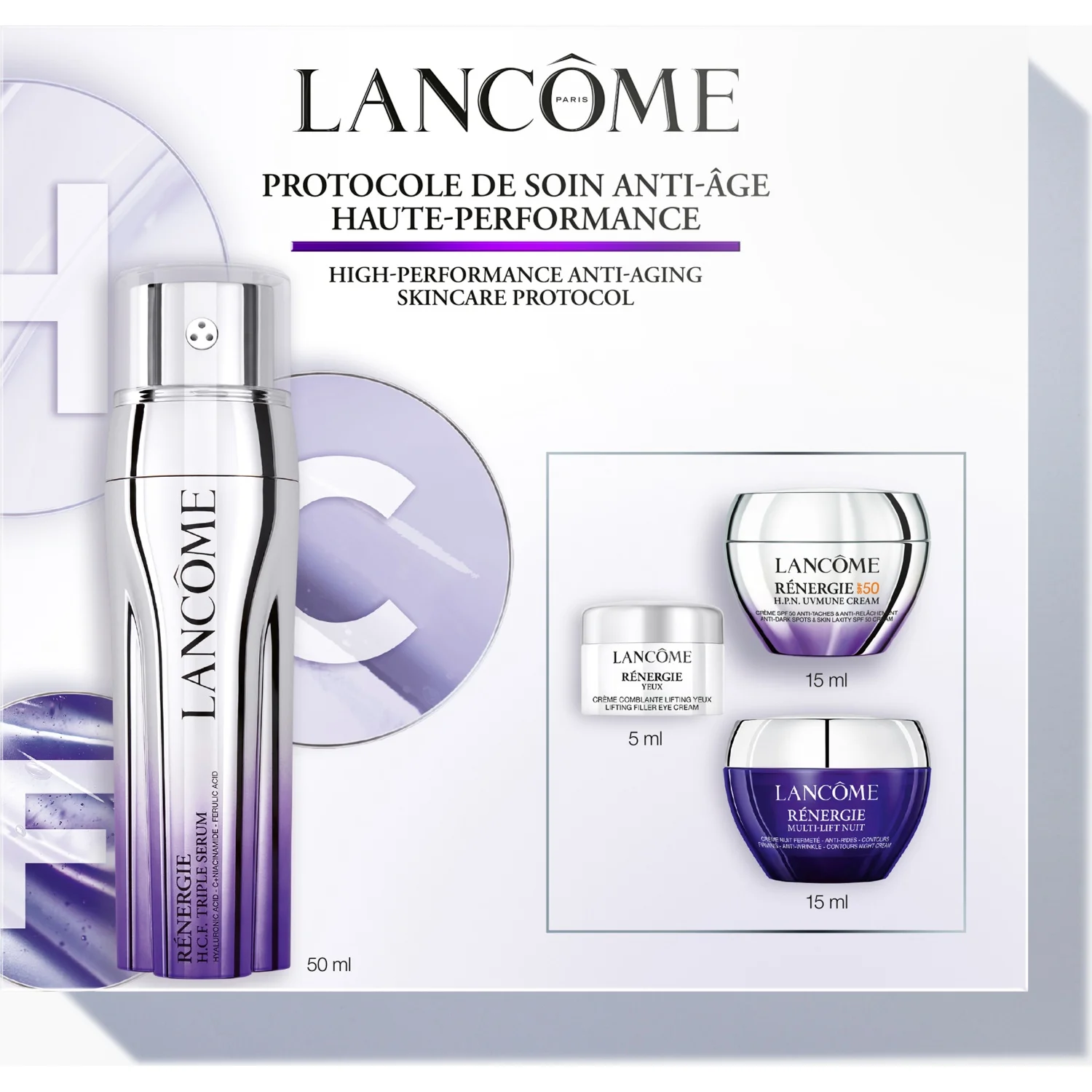 Lancôme Rénergie H.C.F. Triple Serum Set 1 pcs