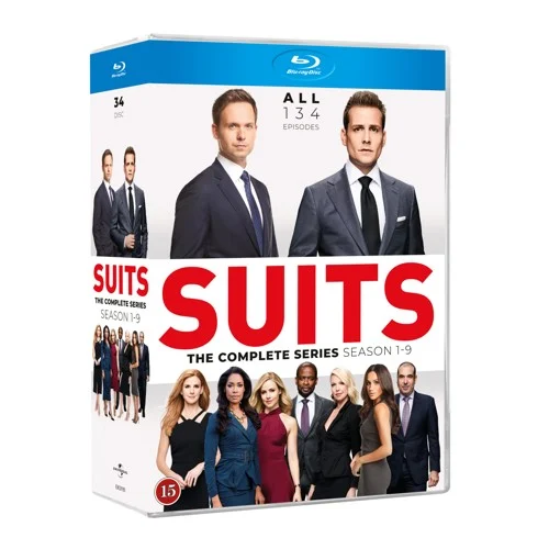 Suits: The Complete Series (34-disc) (Blu-ray) (end of line)