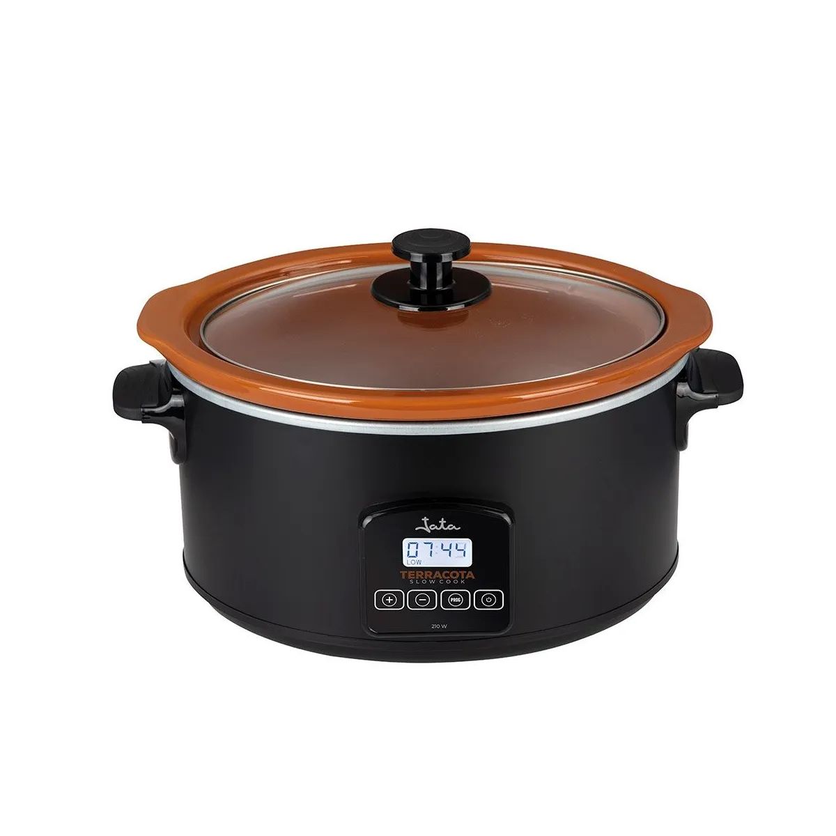 JATA JEOL2145, 5 l, Svart, Terrakotta, Knappar, 6 personer, 250 ° C, Digital
