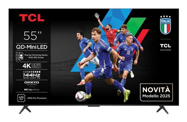 TCL 75" 75Q6C / 4K / QD-Mini-LED / 144Hz / Google Tv