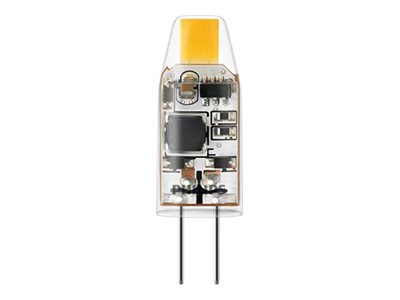 Philips CorePro LEDcapsule LV - LED-glödlampa - form: kapsyl - klar finish - G4 - 1 W (motsvarande 10 W) - klass F - varmt vitt ljus - 2700 K