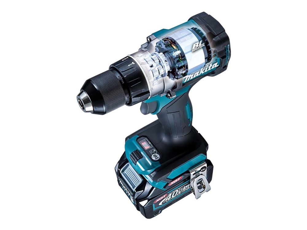 Makita DF001GZ - Borr/drivare - sladdlös - 2 hastigheter - 140 N·m - inget batteri - 40 V - SOLO