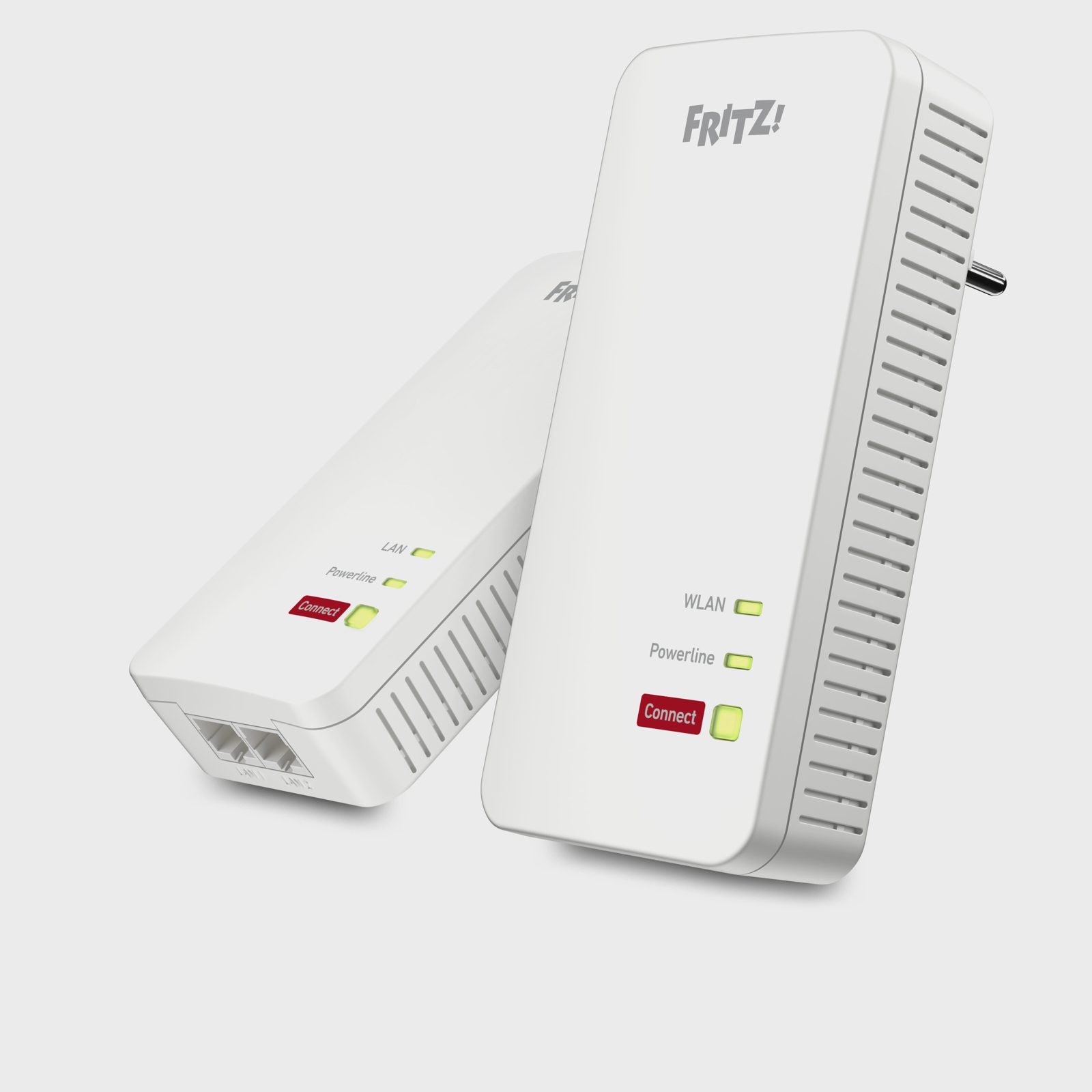 FRITZ!Powerline 1240 AX WLAN Set, WiFi 6 Mesh, 1200Mbps, 2-port Gigabit switch