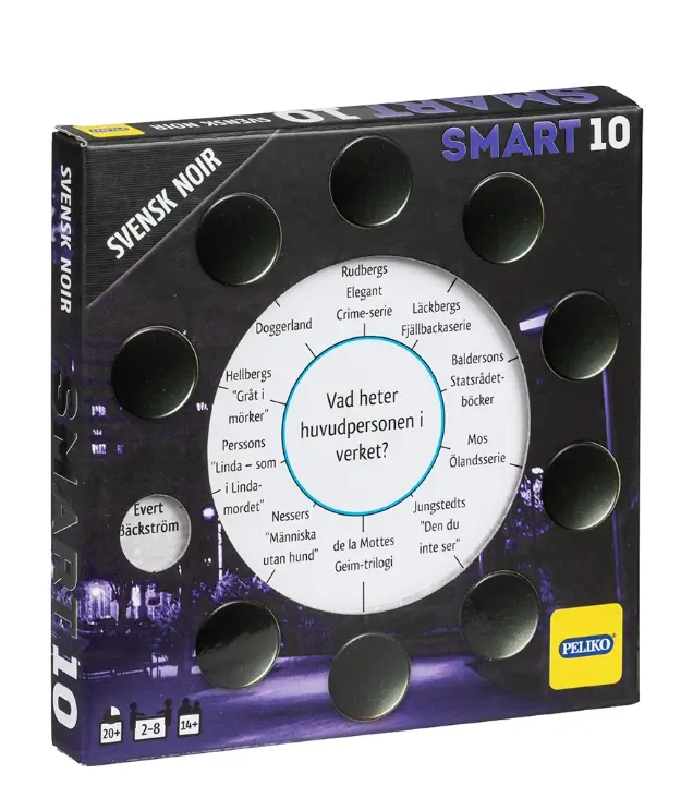 Smart10 Frågekort Expansion - Svensk Noir