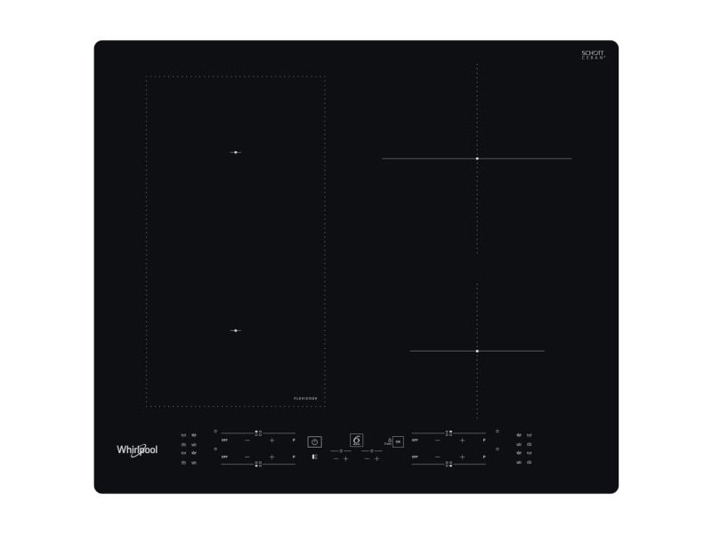 Whirlpool WL B3360 NE Svart Inbyggd 59 cm Zon induktionshäll 4 zon(er)