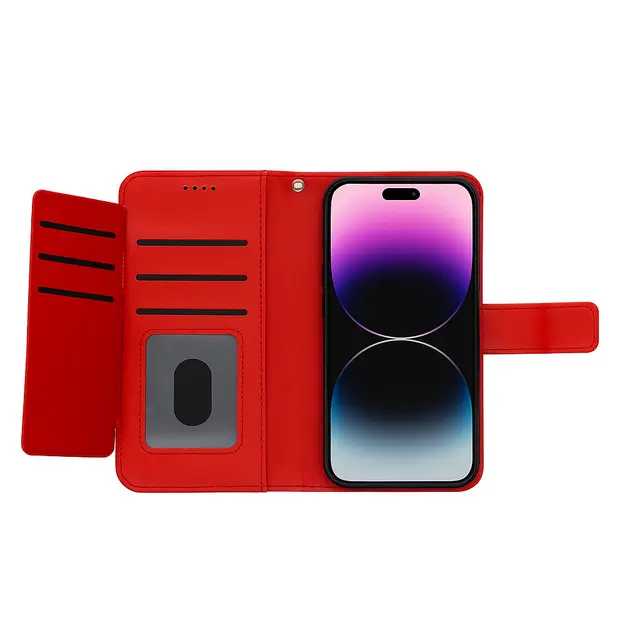 Snapcase Vault Plånbok iPhone 17 Pro (Röd)