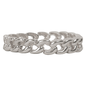 Snö Of Sweden Union Big Elastic Chain Brace Plain Silver Onesize