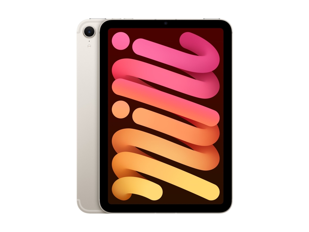 Apple iPad mini A17 Pro Wi-Fi + Cellular - Surfplatta - 128 GB - 8.3 IPS (2266 x 1488) - 3G, 4G, 5G - starlight