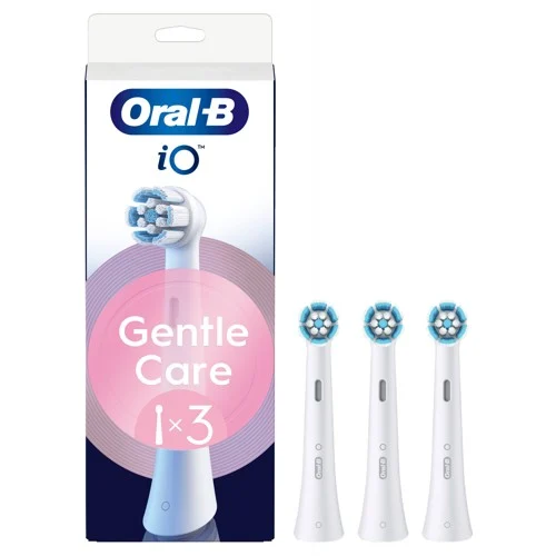 Oral-B iO Gentle Care borsthuvuden 3 st, vita, bild 2