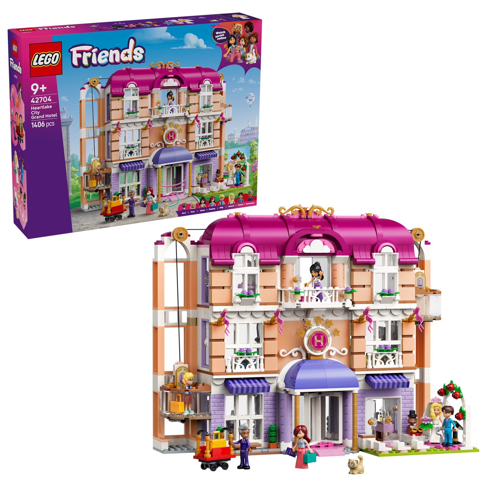 LEGO Friends Heartlake Citys Grand Hotel 42704