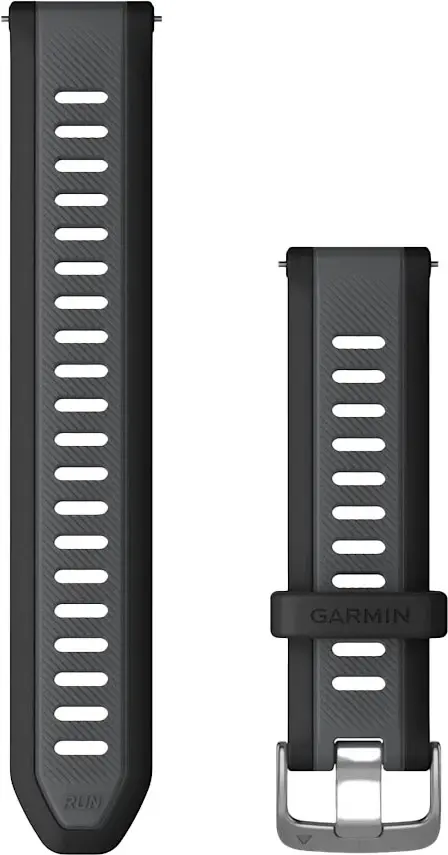 Garmin Forerunner 165 Quick Fit Band 20 mm silikon, svart
