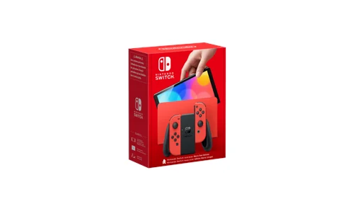 Nintendo Switch OLED Modell Mario Red Limited Edition (Bergsala), bild 3