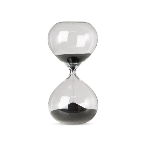 POLSPOTTEN - Sandglass Ball - Timglas - S - Svart