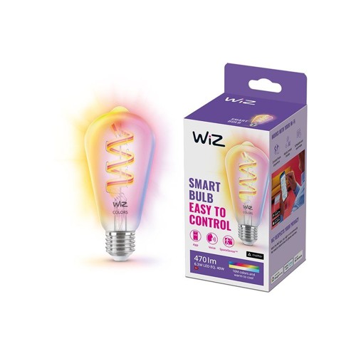 WIZ Wi-Fi RGB 40W ST64 E27