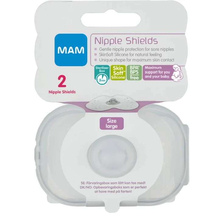 MAM Nipple Shields Large, 2 st, bild 2
