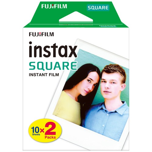 Fuji Instant färgfilm Square Blank 10x2pk