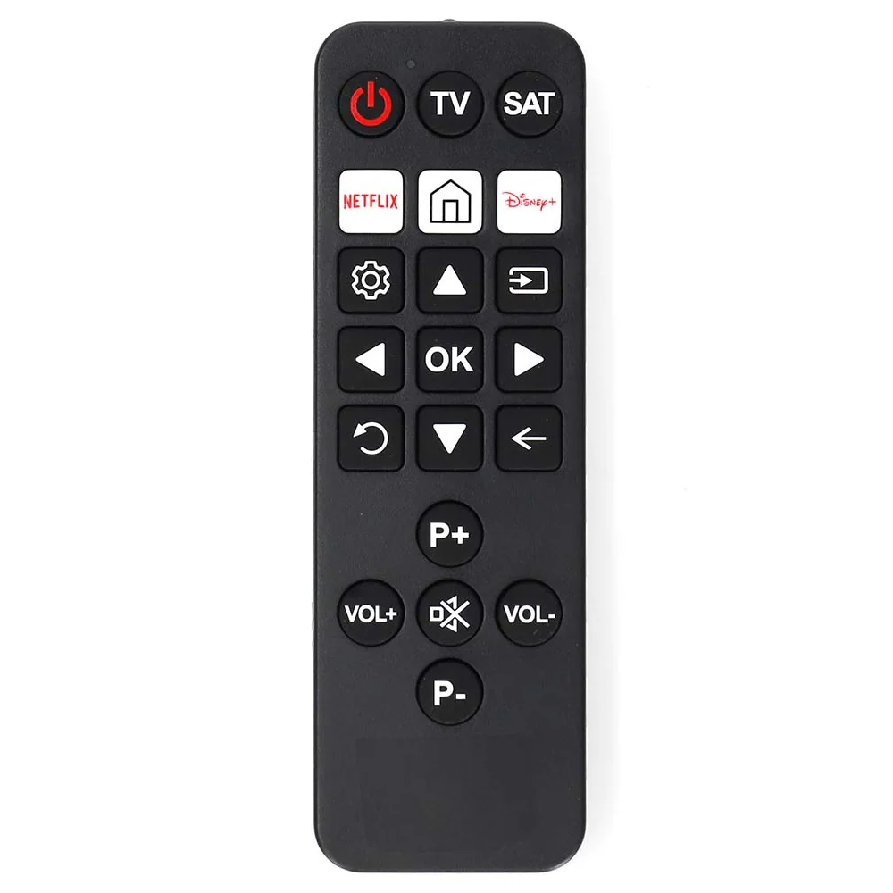 Nedis universalfjärrkontroll för TV – med extra stora knappar
