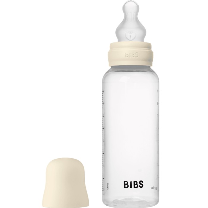 BIBS Nappflaska PP Silikon 270ml Ivory , 1 st