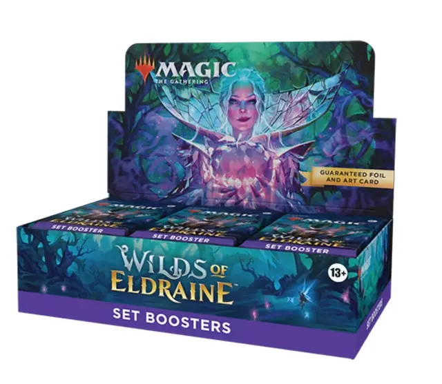 Magic: The Gathering Wilds of Eldraine Set Booster Display Box (30 packs)