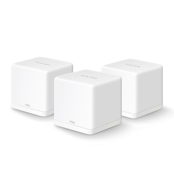 Mercusys Halo H30G(3-pack), Vit, Intern, Dual-band (2,4 GHz / 5 GHz), Wi-Fi 5 (802.11ac), 802.11a, 802.11b, 802.11g, Wi-Fi 4 (802.11n), Wi-Fi 5 (802.11ac), 400 Mbit/s