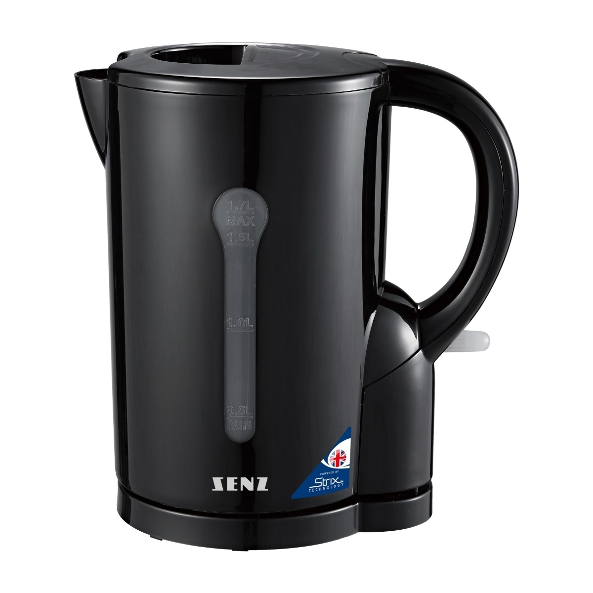 Senz SEWK1010BL vattenkokare, svart