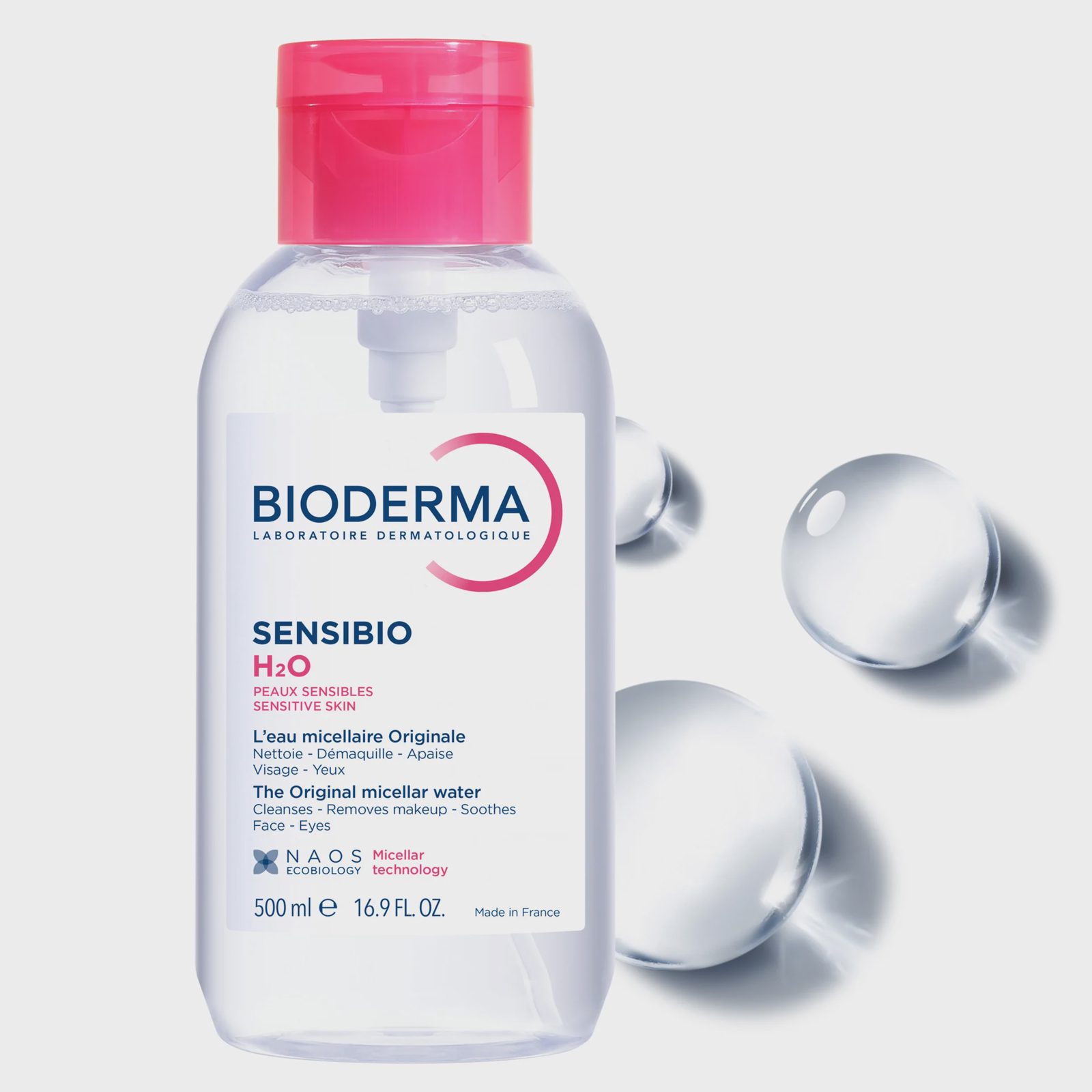 Bioderma Sensibio H2O 500 ml, bild 2
