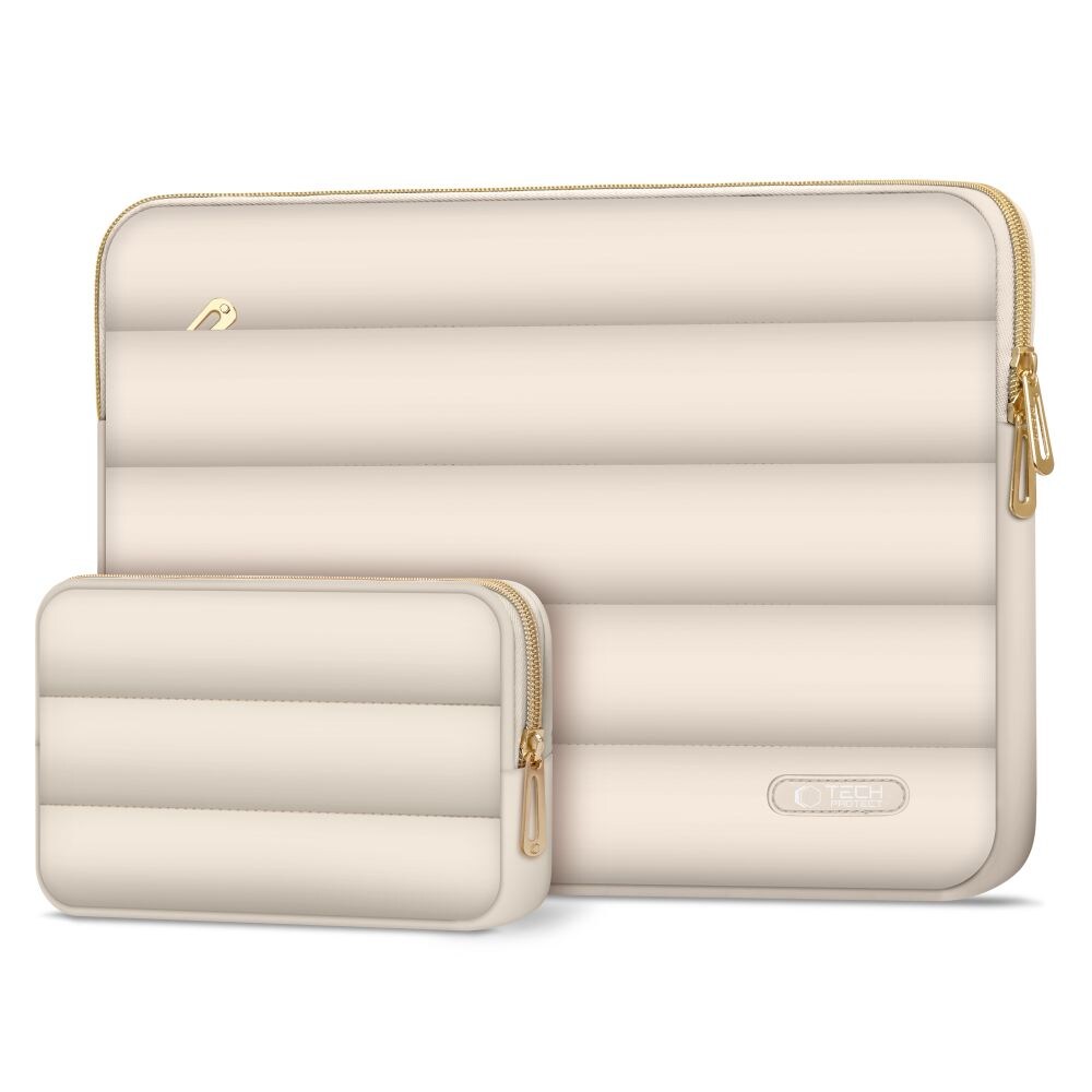 Tech-Protect Puffy 13-14 Väska för bärbar dator - Beige, bild 2