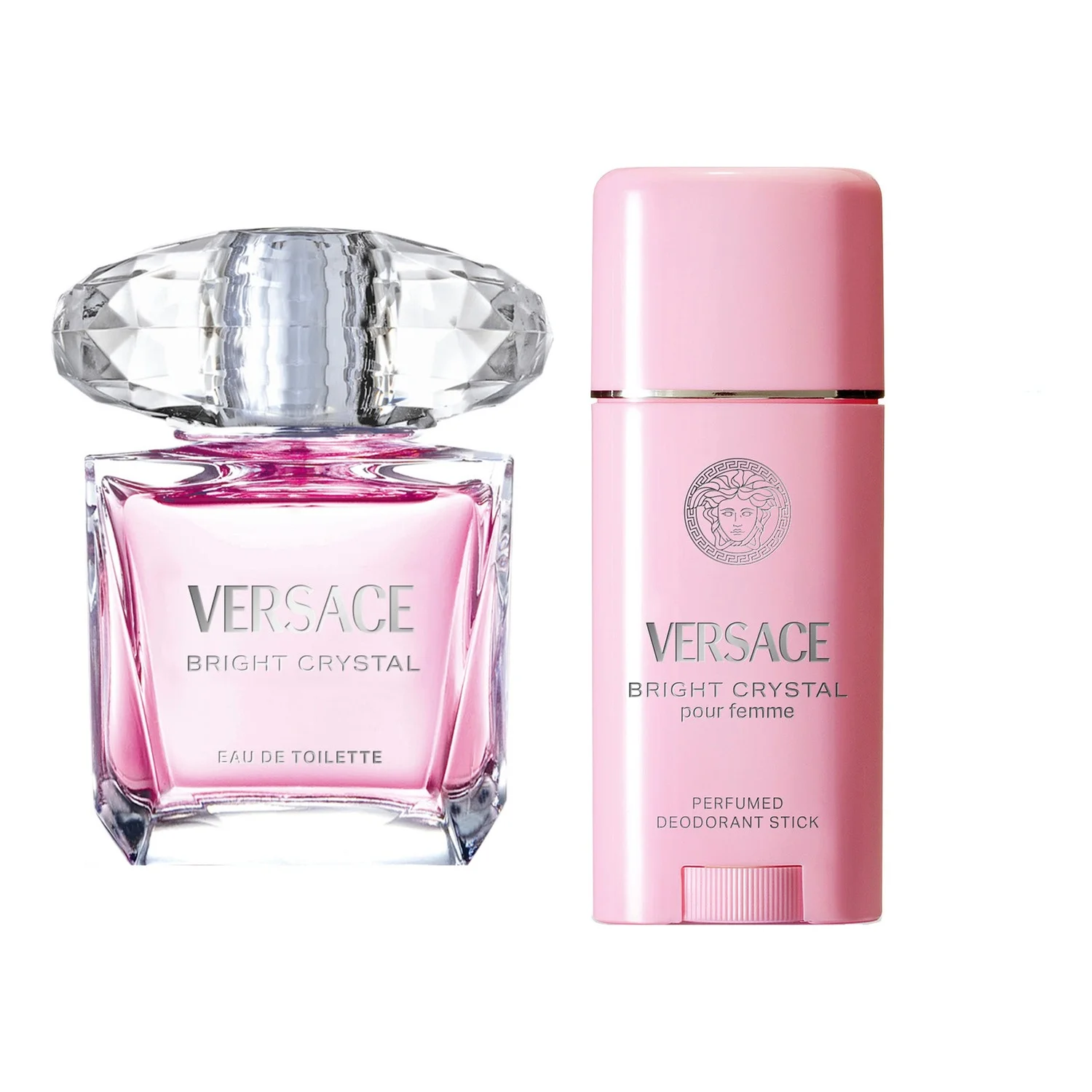 Versace Bright Crystal EdT 30 ml, Deostick 50 ml 80 ml