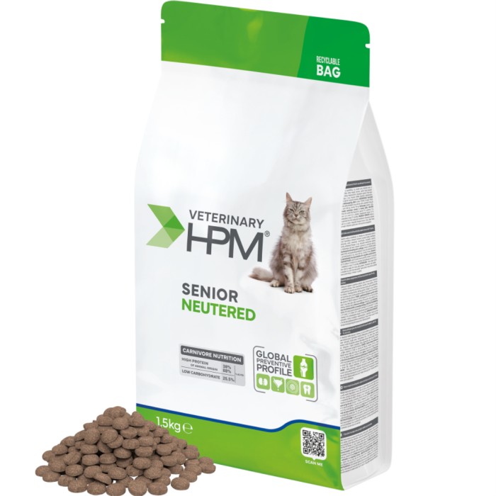 Virbac HPM Senior Neutered Cat 1,5 kg