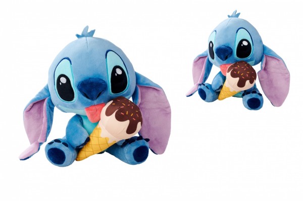 SIMBA mjukisdjur „Stitch" med is, 25 cm, original