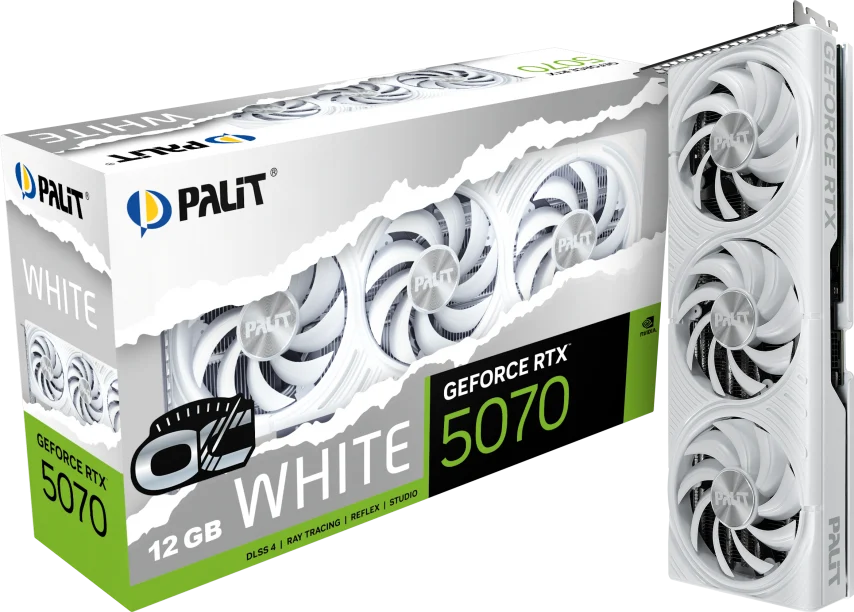 Palit GeForce RTX 5070 12GB White OC