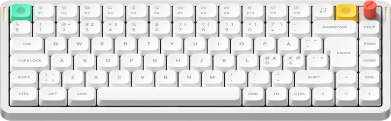 NuPhy Air75 V3 Nova White Brown Nano Switch, bild 4