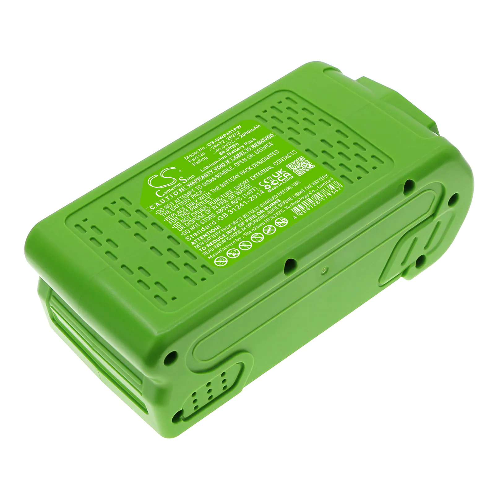 Batteri till Elverktyg för Cramer 40CS12, 40CS15, 40HD61 m.fl.