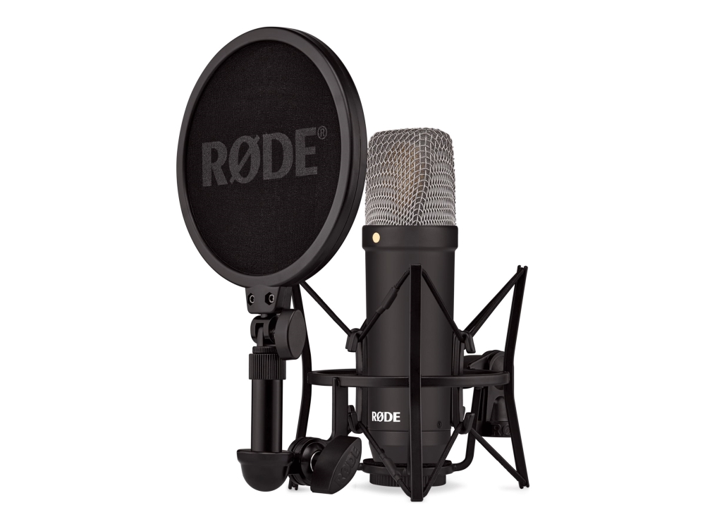 RØDE NT1 Signature Series sändningsmikrofon (svart)