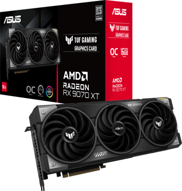 Asus TUF GAMING AMD Radeon RX 9070 XT OC grafikkort
