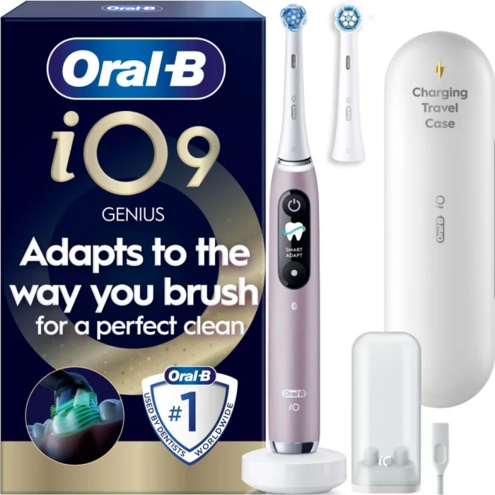 Oral-B iO9 eltandborste, Rose Quartz