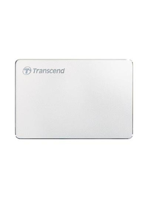 Transcend StoreJet 25C3S - Extern Hårddisk - 2TB - Silver
