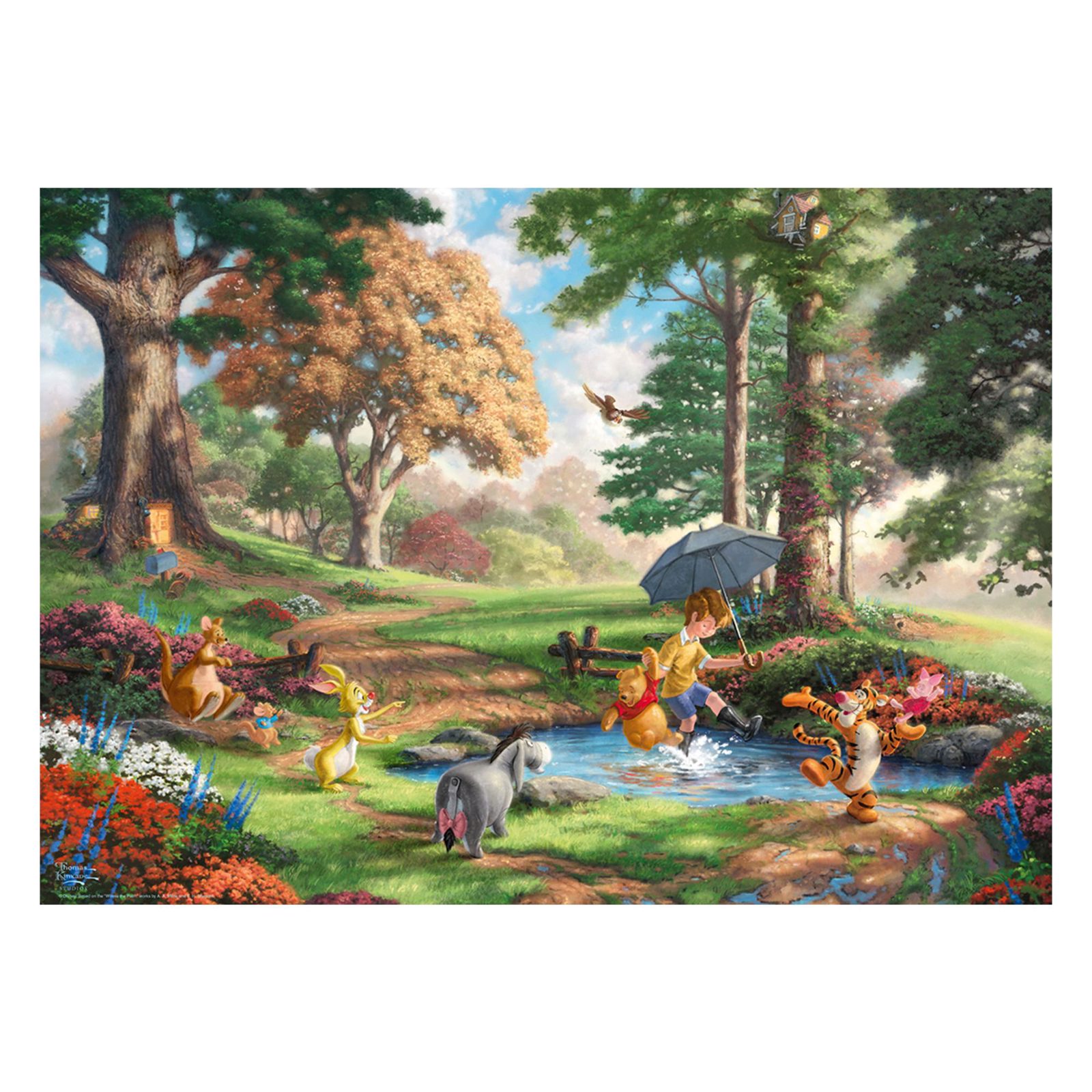 Schmidt Spiele Disney Nalle Puh, 1000 st, Tegnefilm