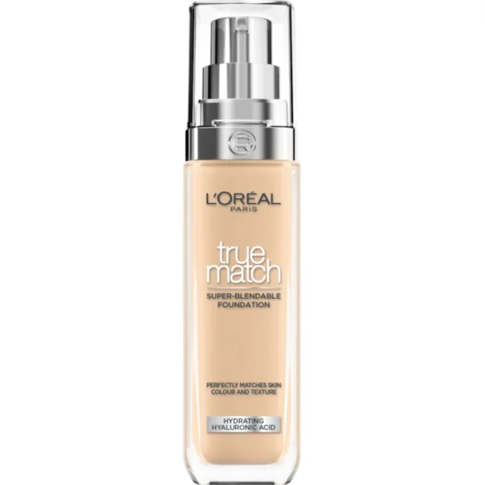 Loreal Paris True Match Super-Blendable Foundation With Hyaluronic Acid 4.N