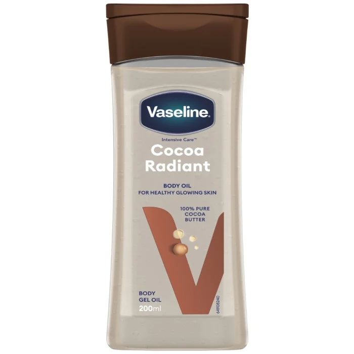 Vaseline Body Gel Oil Cocoa Radiant 200 ml