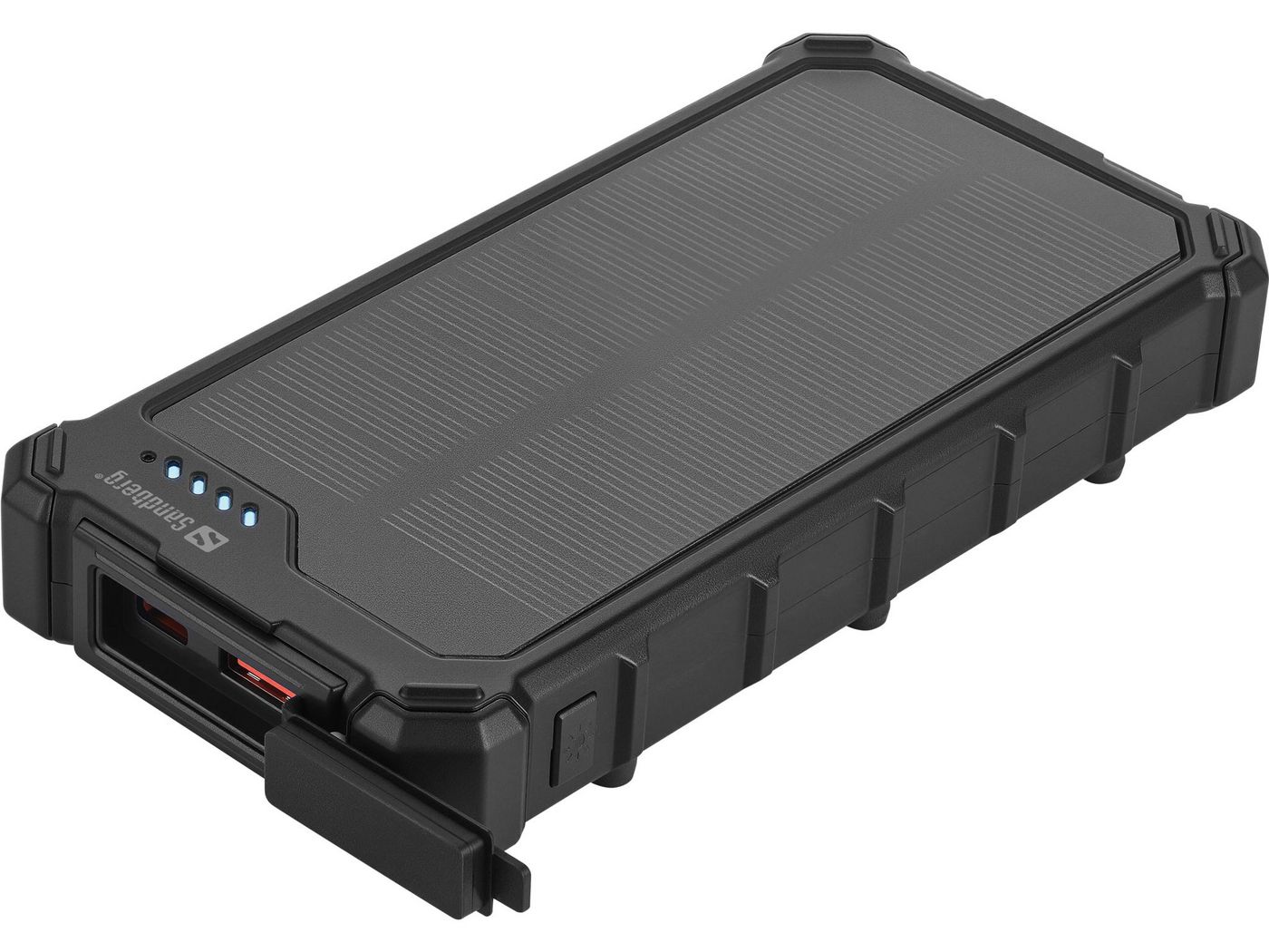 Sandberg Solar Powerbank CampLED 10000 mAh, ficklampa, bild 3